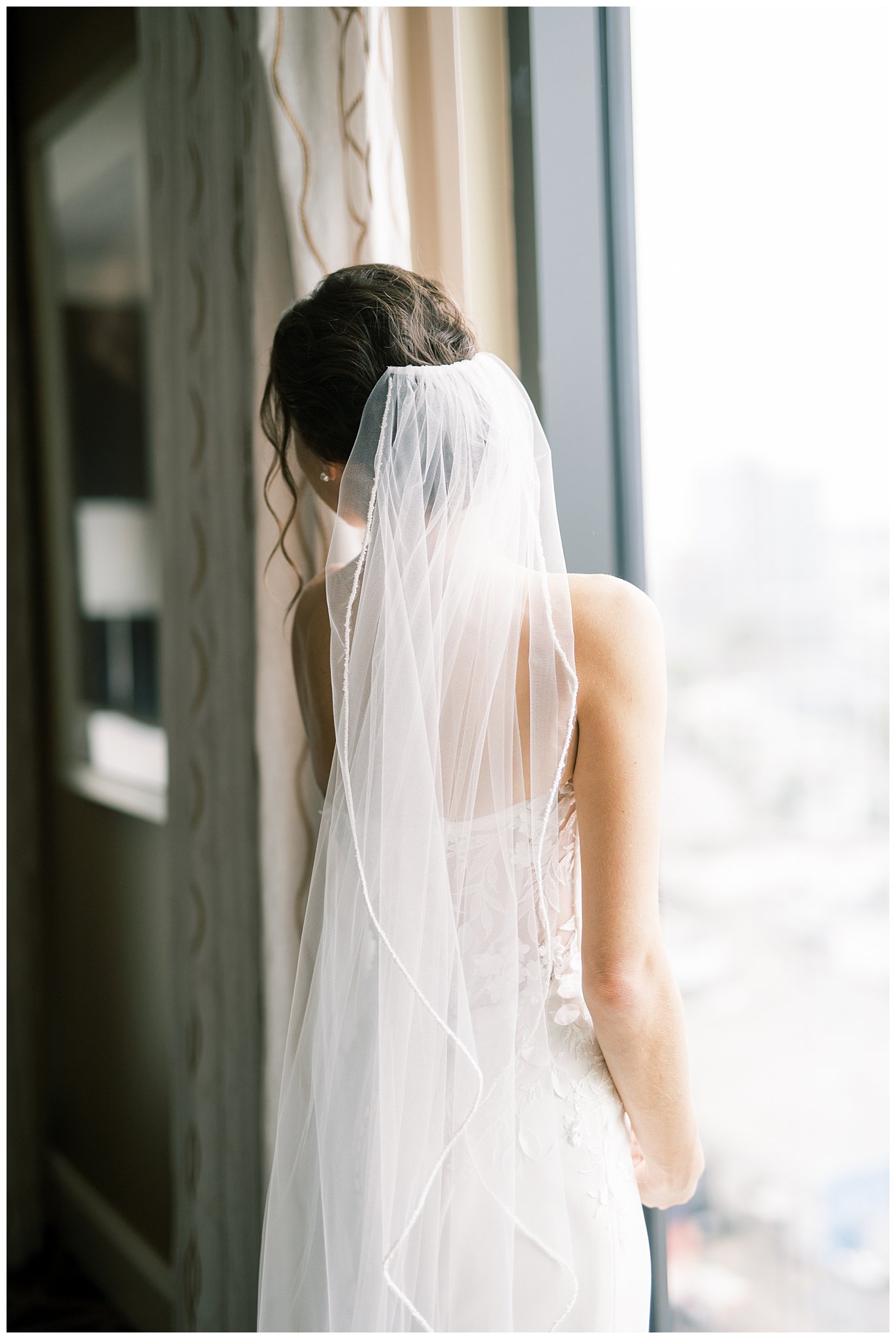 bride's veil 