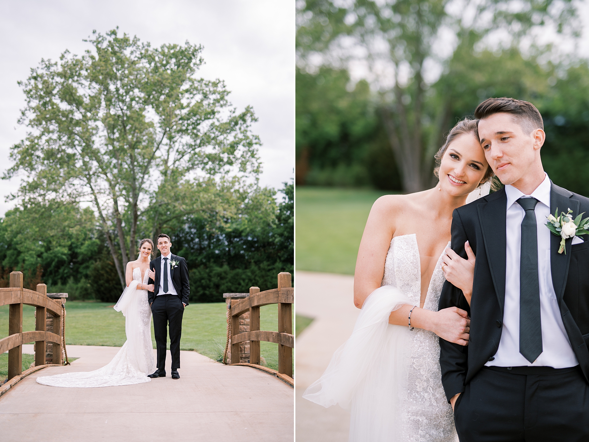 timeless wedding portraits from Dreamy Summer Wedding at The Barn at Sycamore Farms