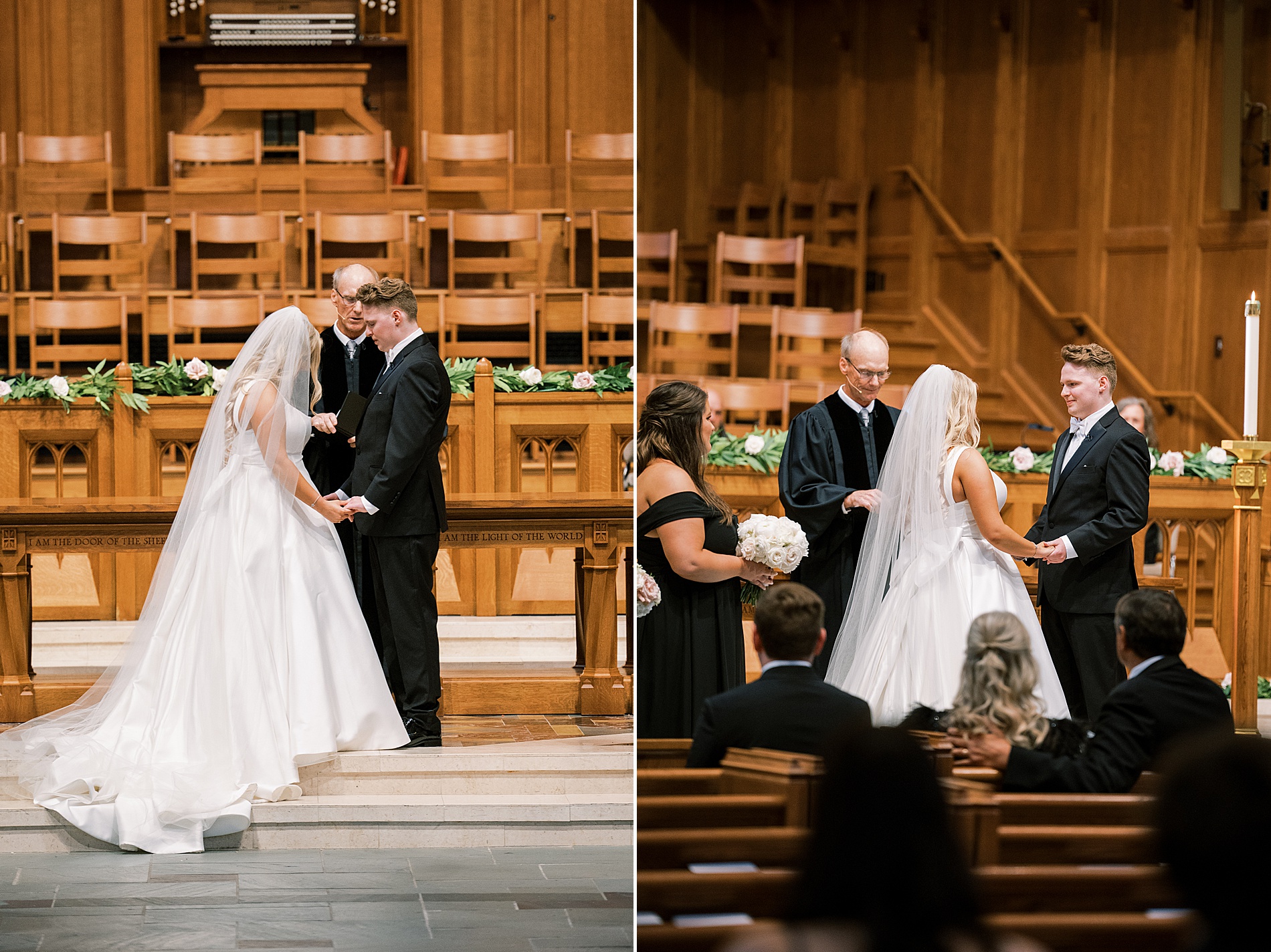 Nashville wedding ceremony at Covenant Presbyterian