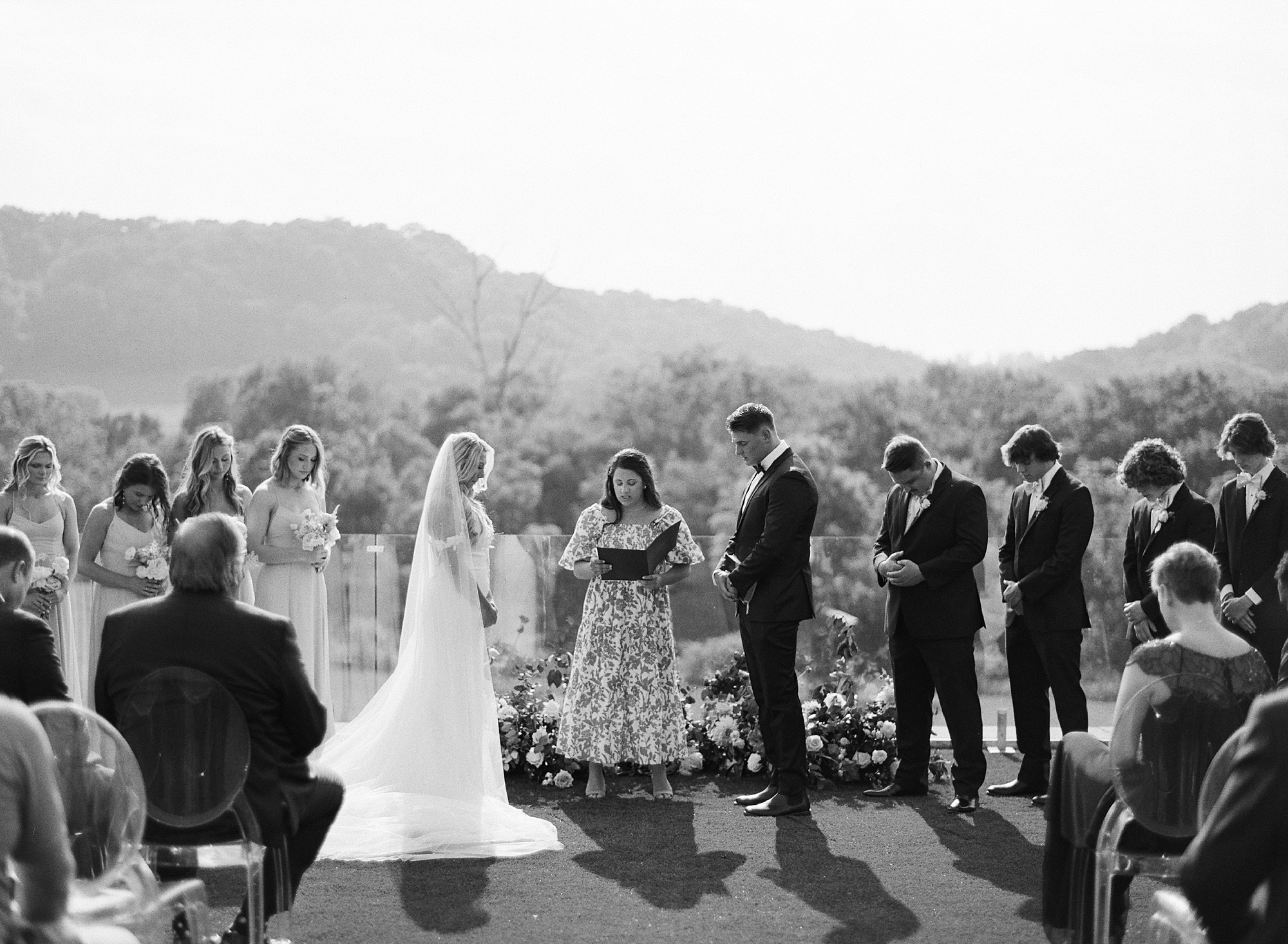 Scenic Diamond Creek Farms outdoor Wedding