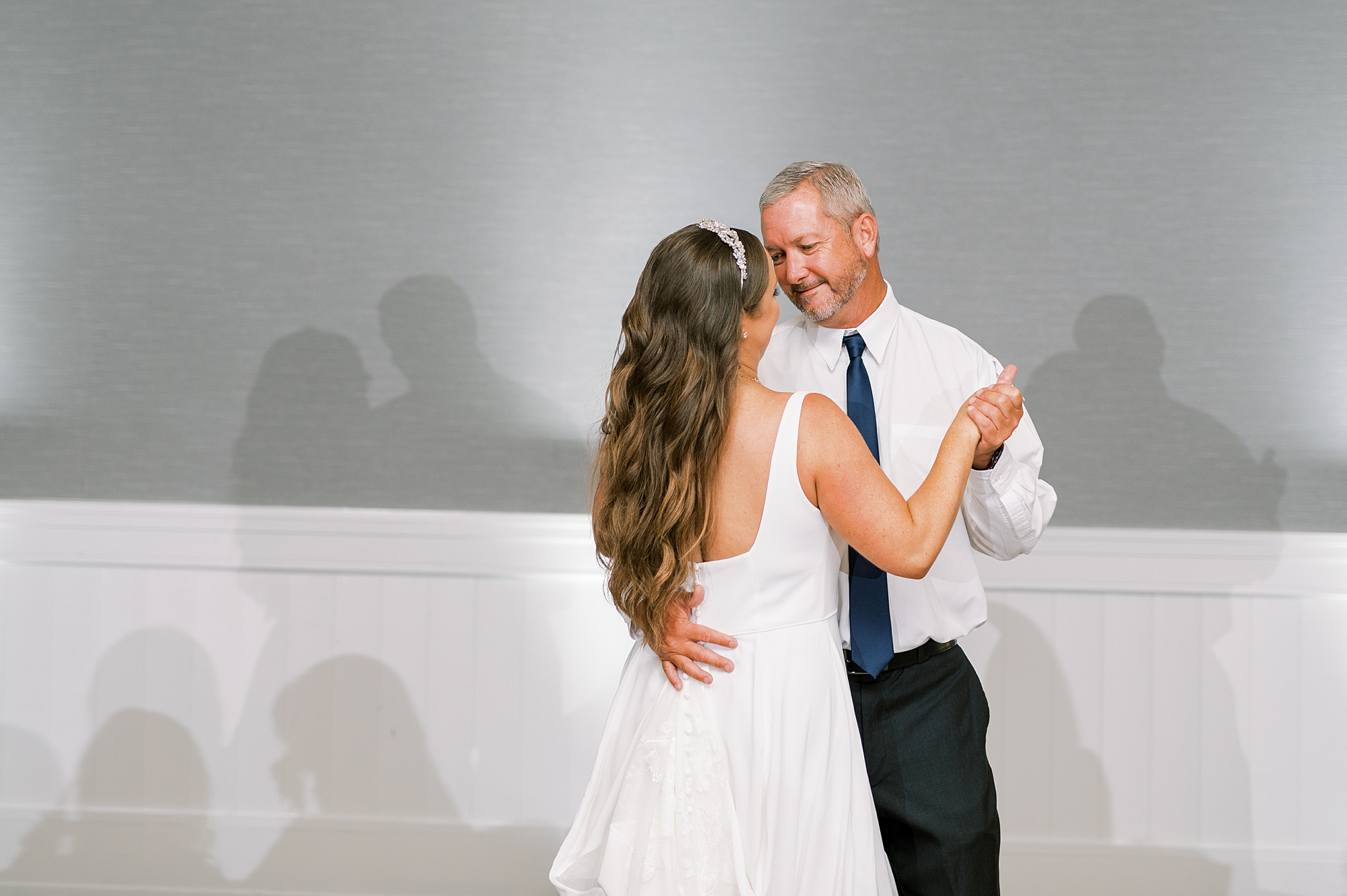 father-daughter dance from Timeless Downtown Franklin Wedding at Harpeth Hotel 