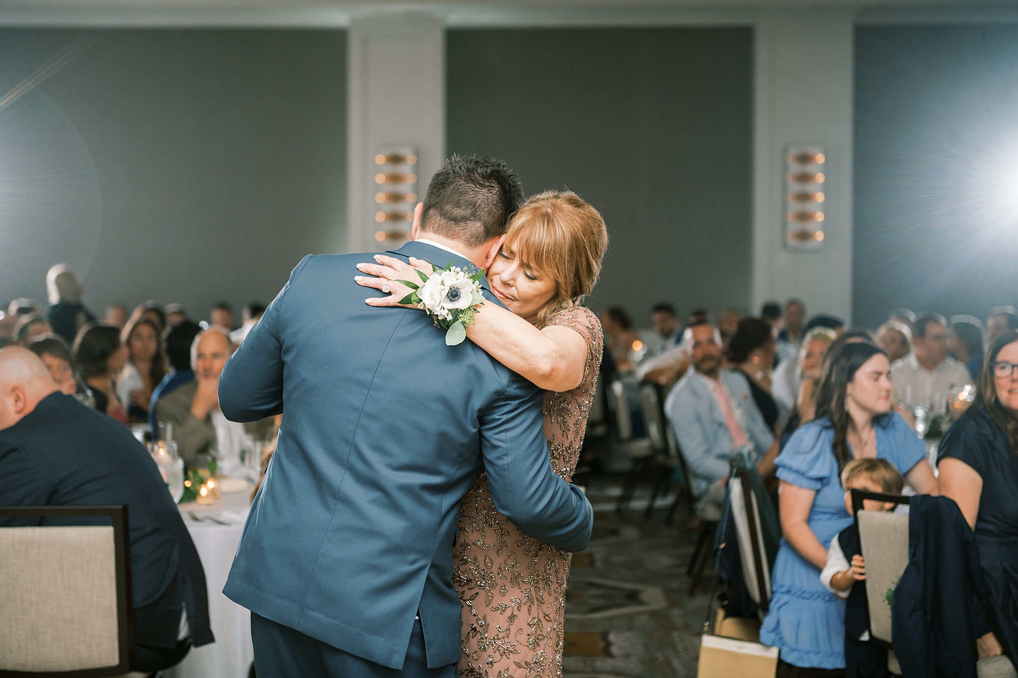 mother - son dance from Timeless Downtown Franklin Wedding at Harpeth Hotel 