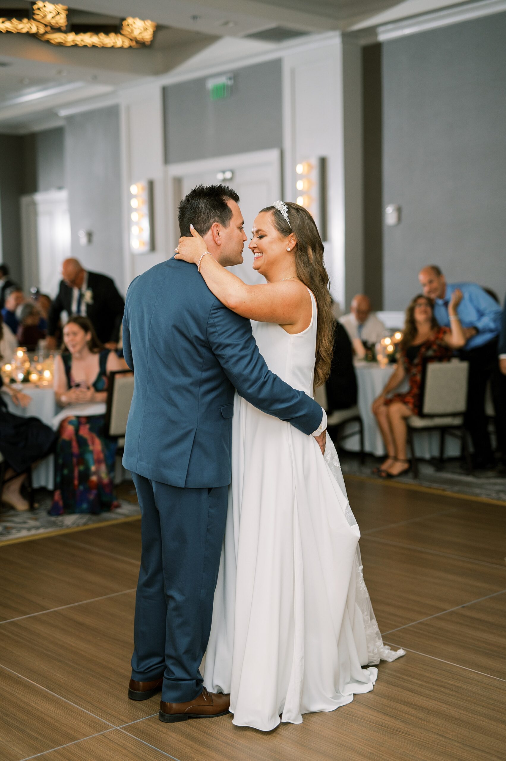 first dance portraits from Timeless Downtown Franklin Wedding at Harpeth Hotel 