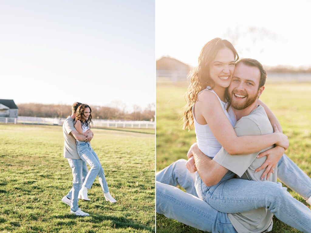 candid couple portraits in Franklin, TN