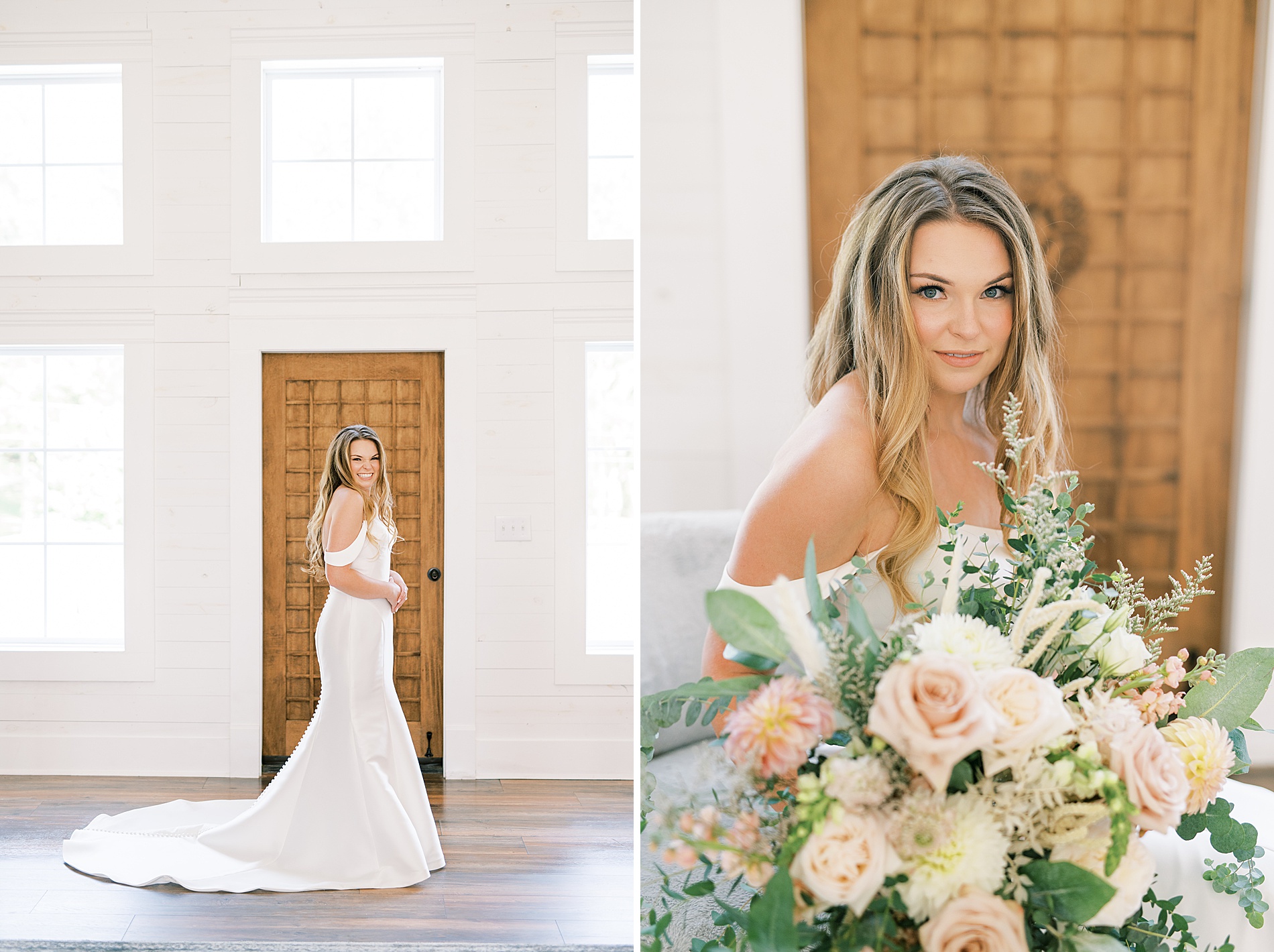 bride portraits from Southern Harvest Hollow Wedding