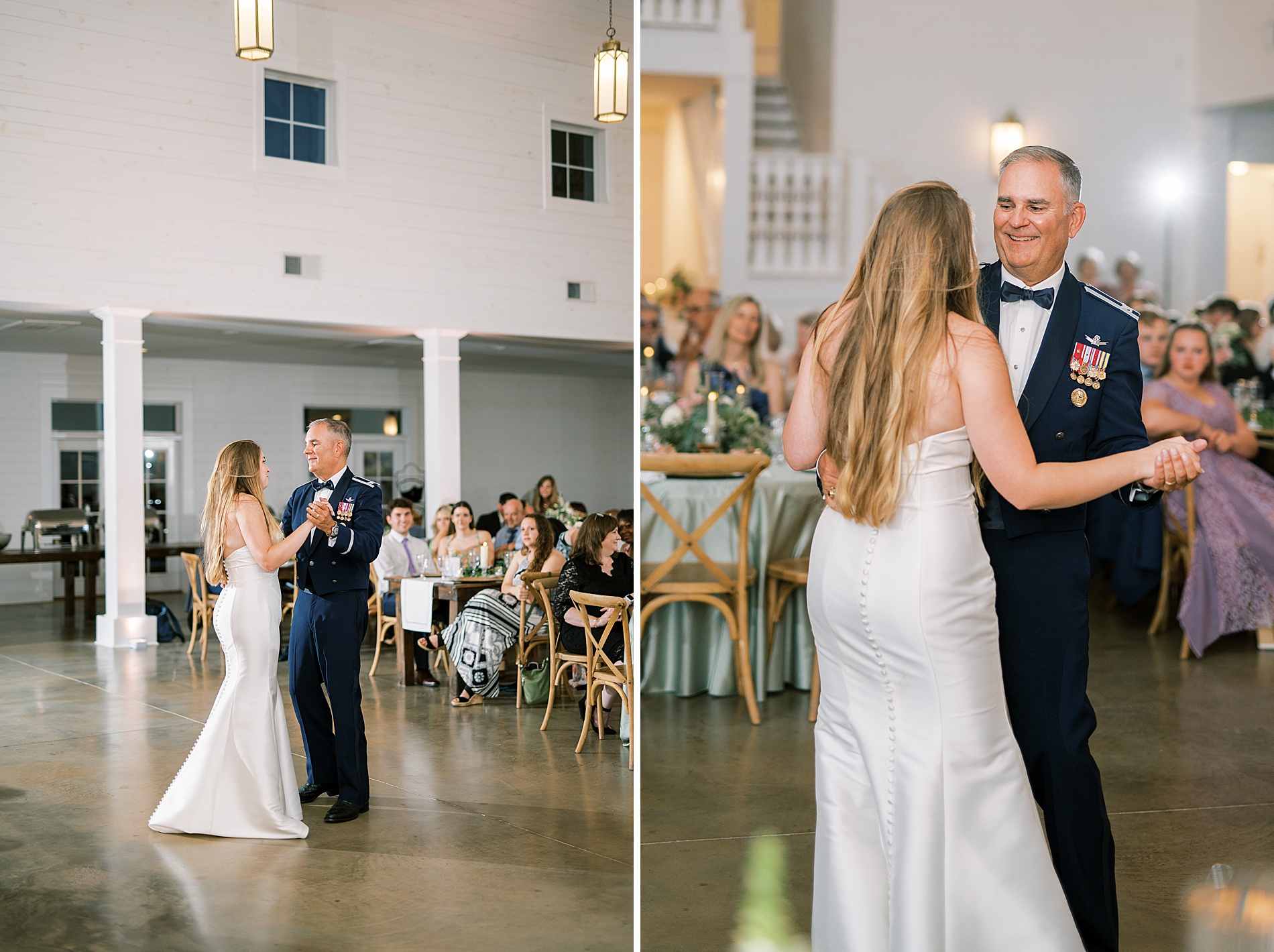 father daughter dance from Southern Harvest Hollow Wedding