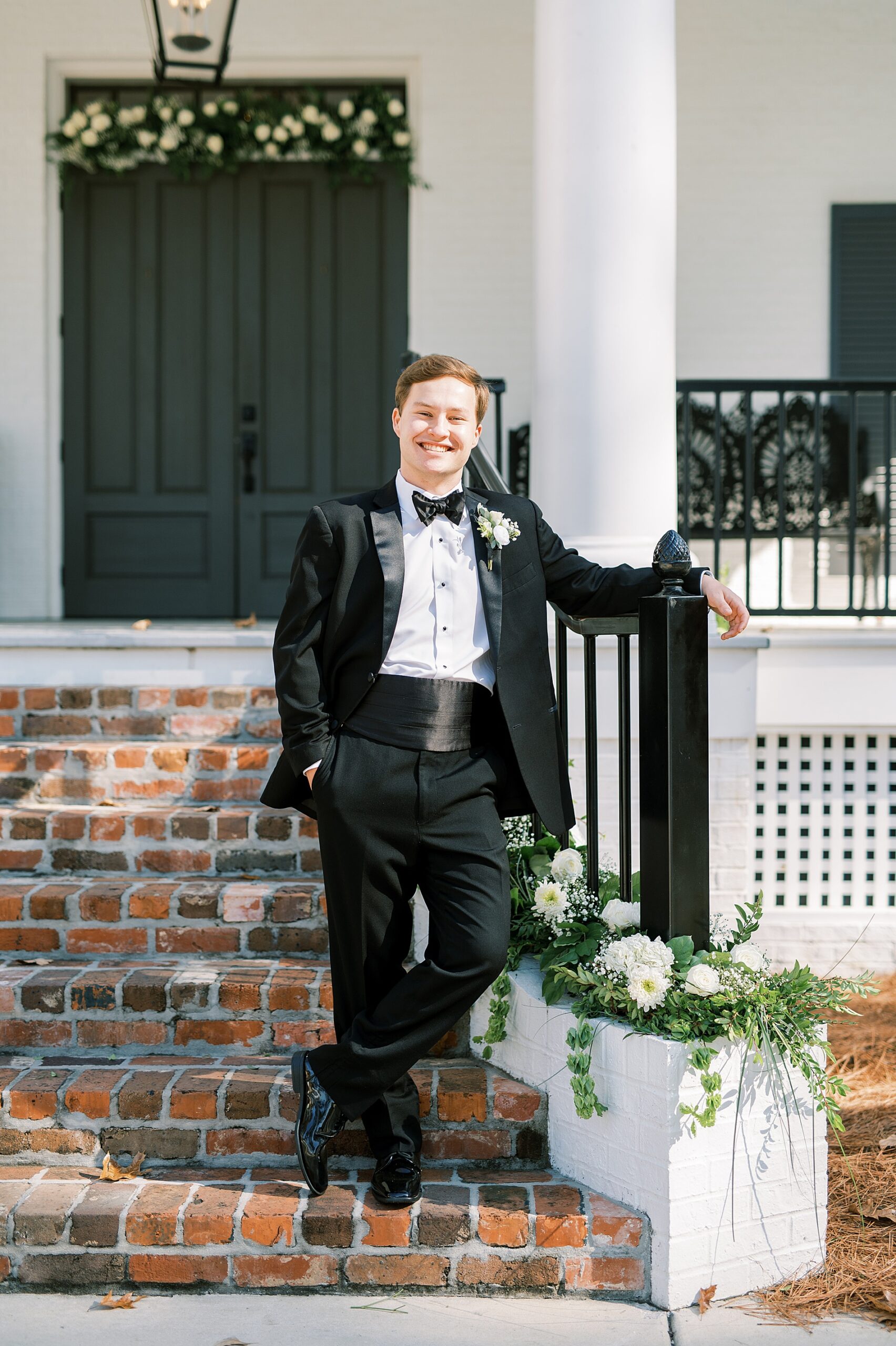 groom portraits from Fall Wedding at The Witt House