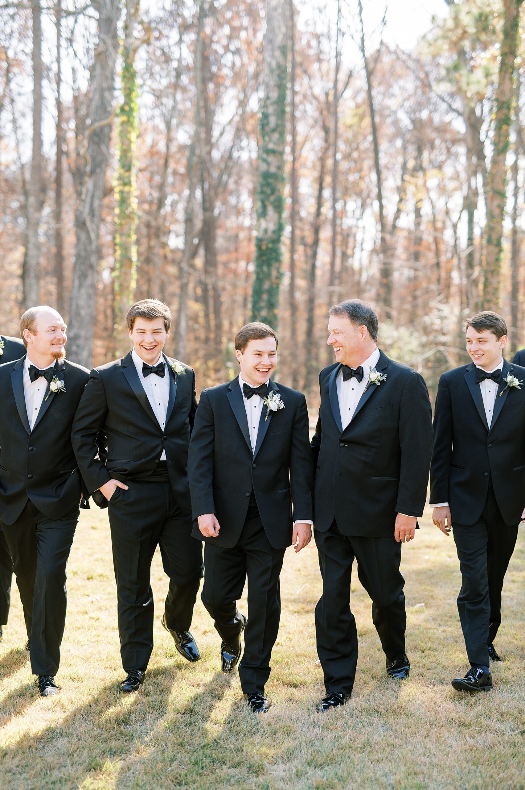 groom with groomsmen 