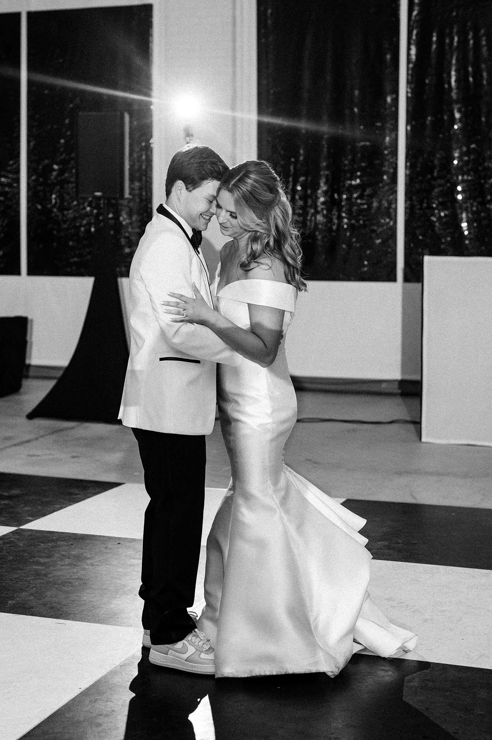 newlyweds share private last dance 