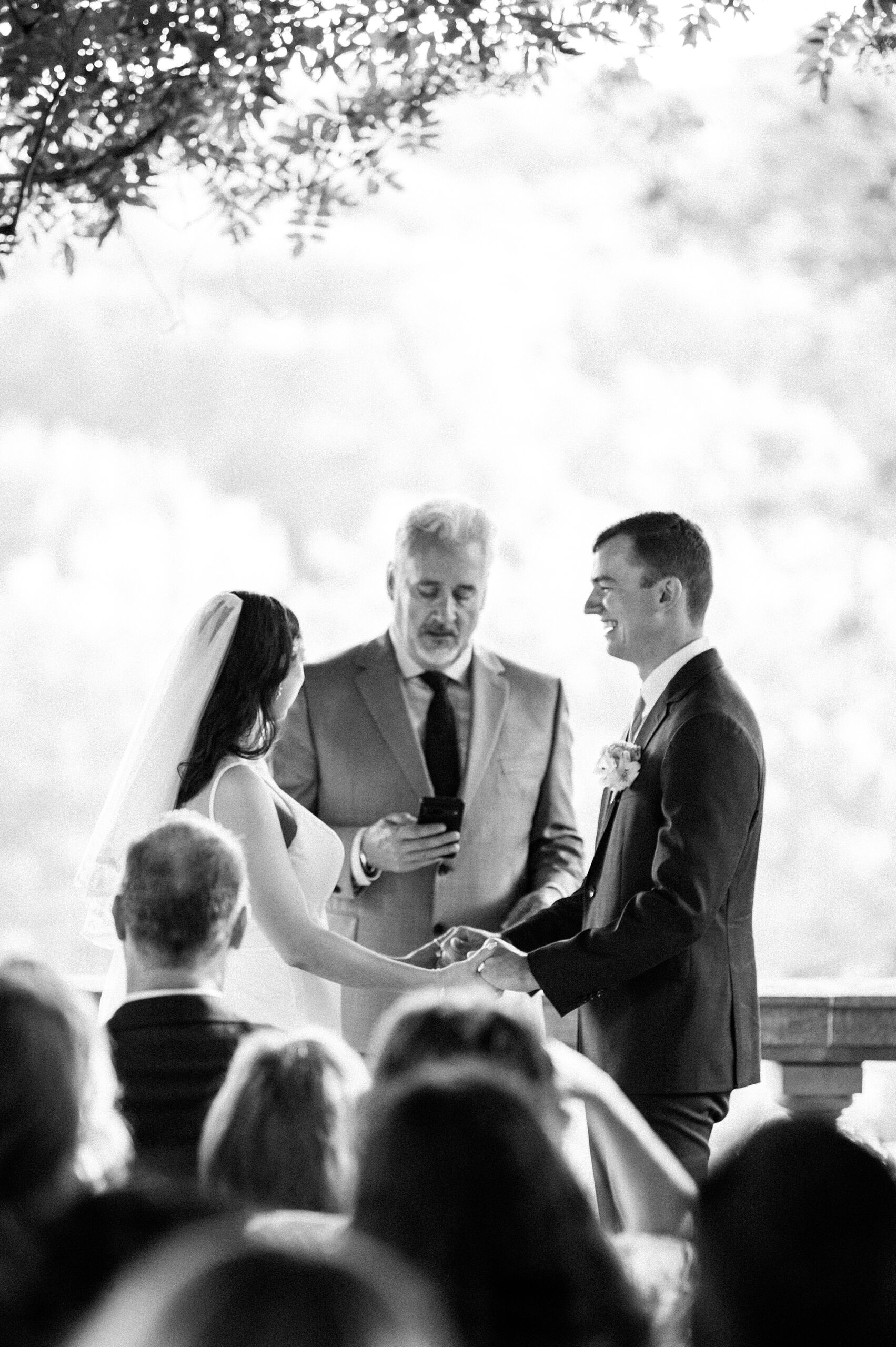 Intimate Wedding ceremony at Cheekwood Estate and Gardens