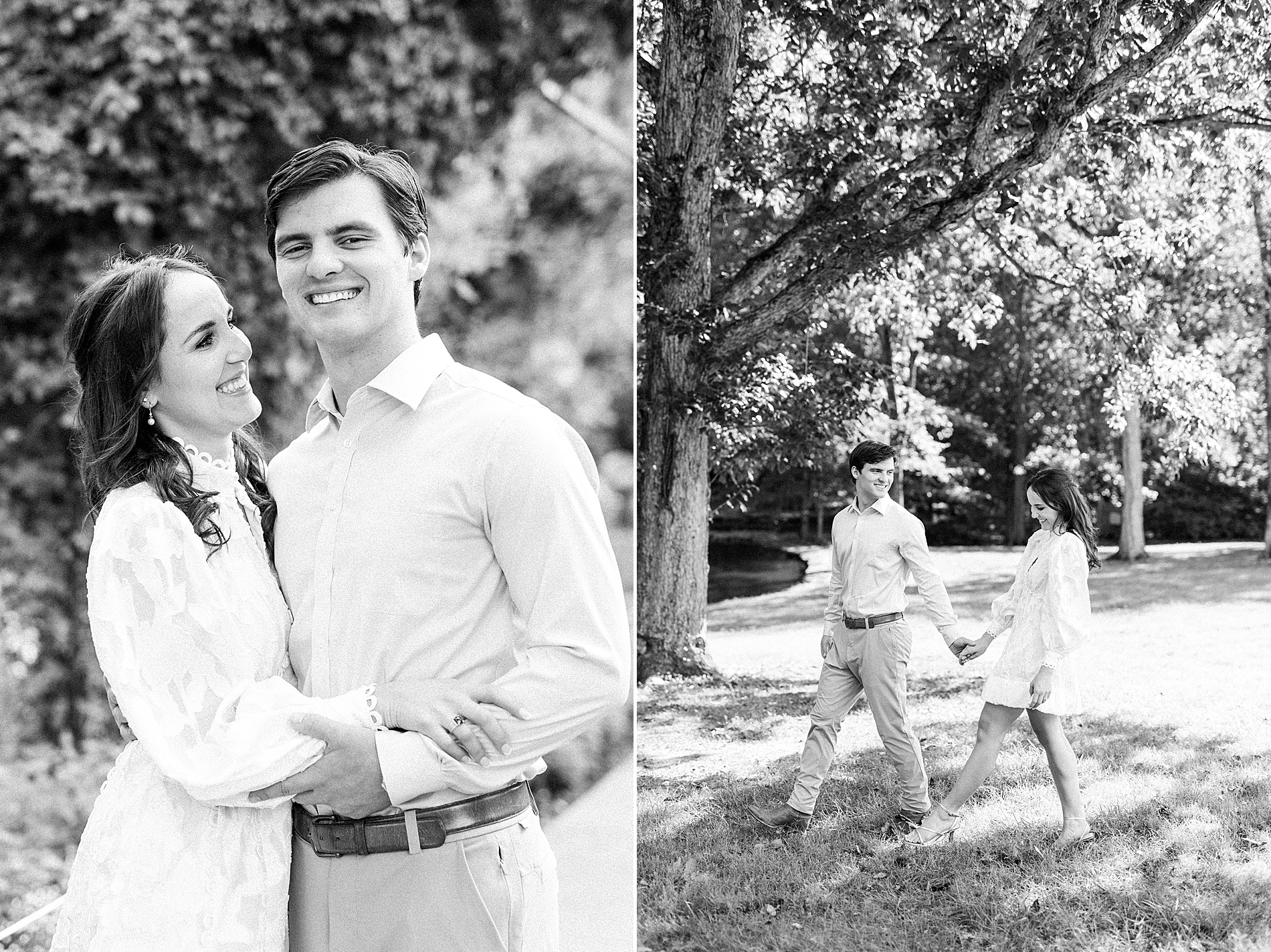 timeless engagement session