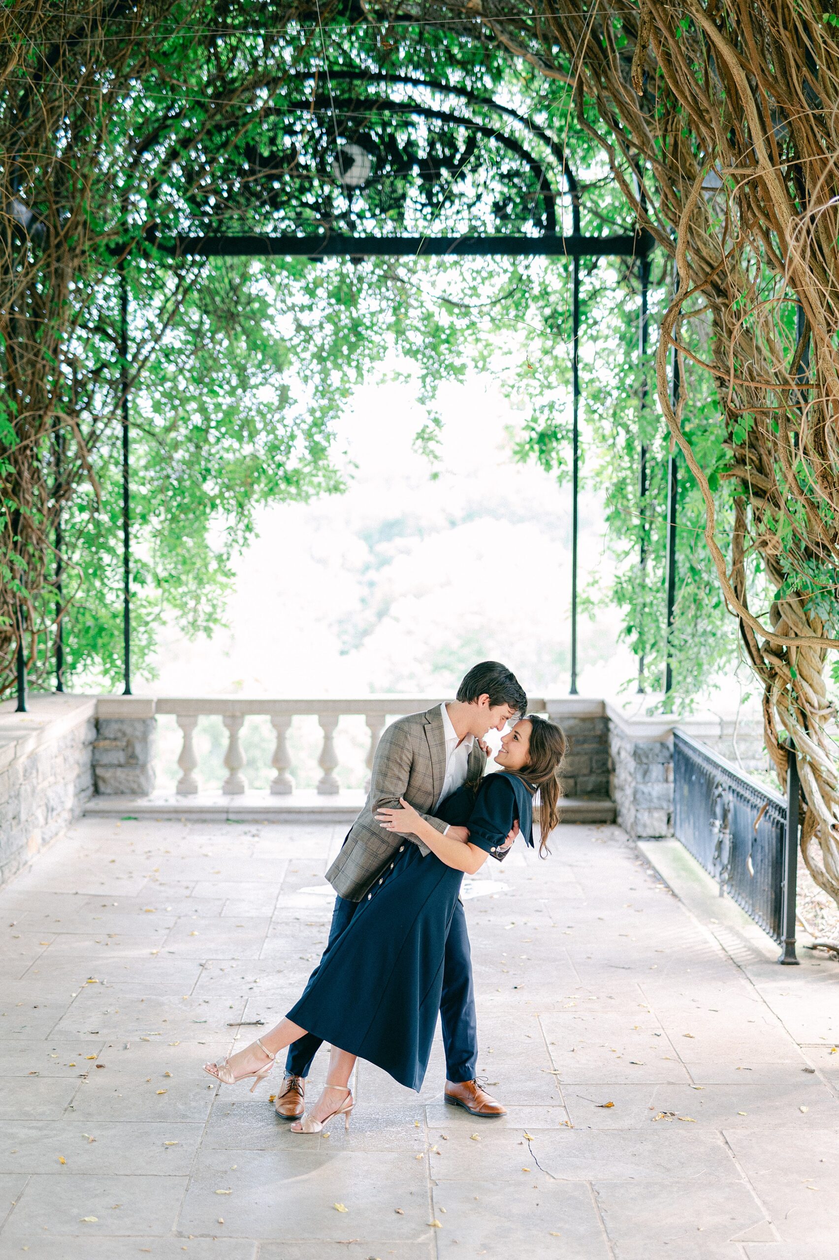 romantic engagement photos