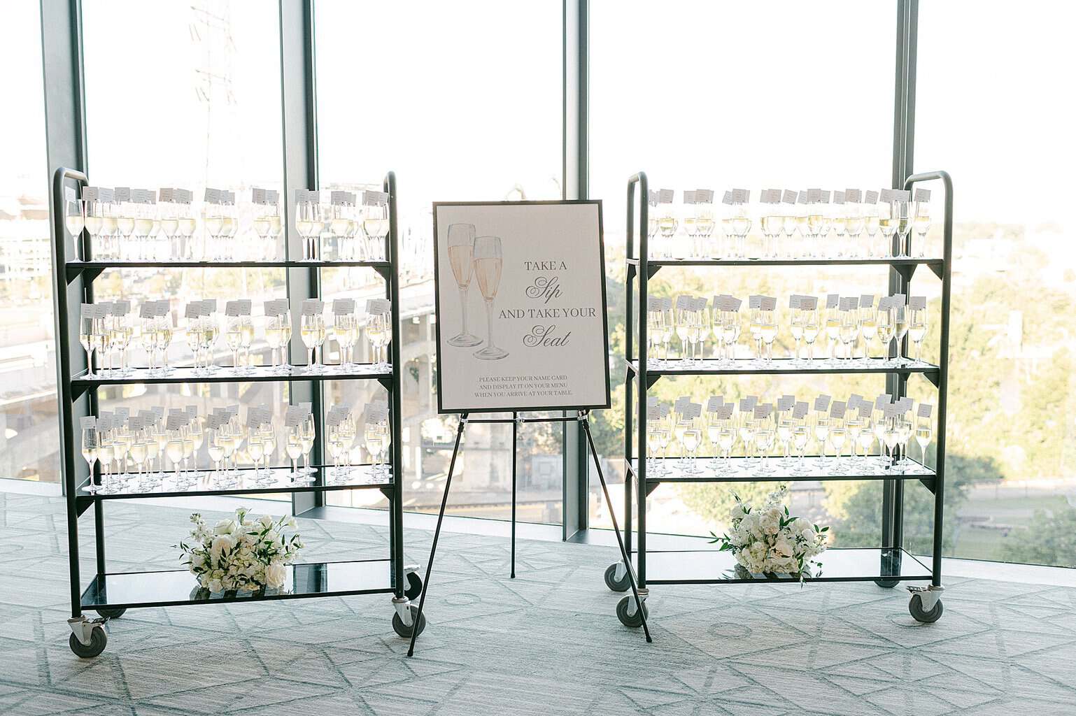 champagne seating chart