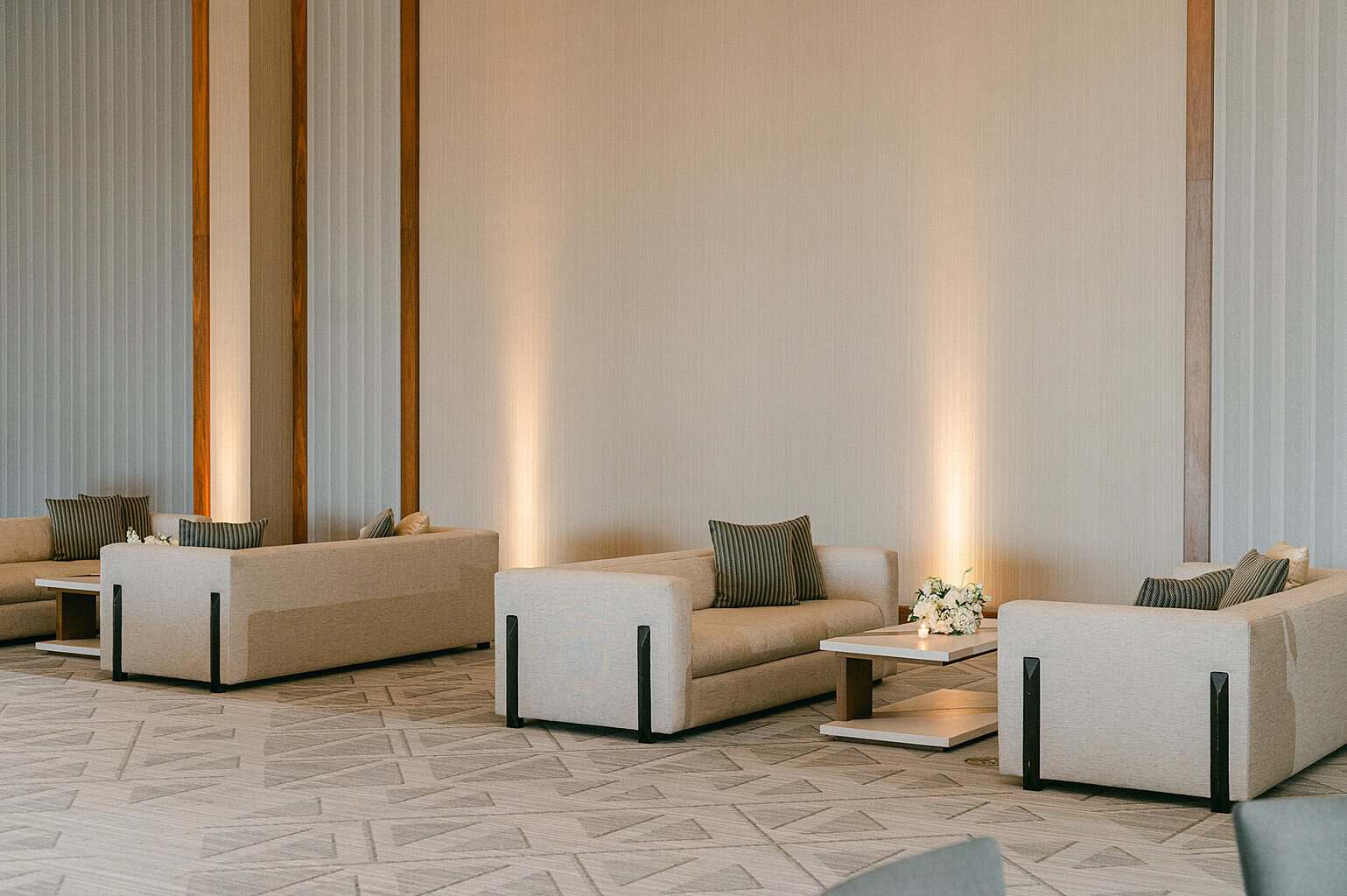 lounge area in Four Seasons Hotel Grand Ballroom Foyer