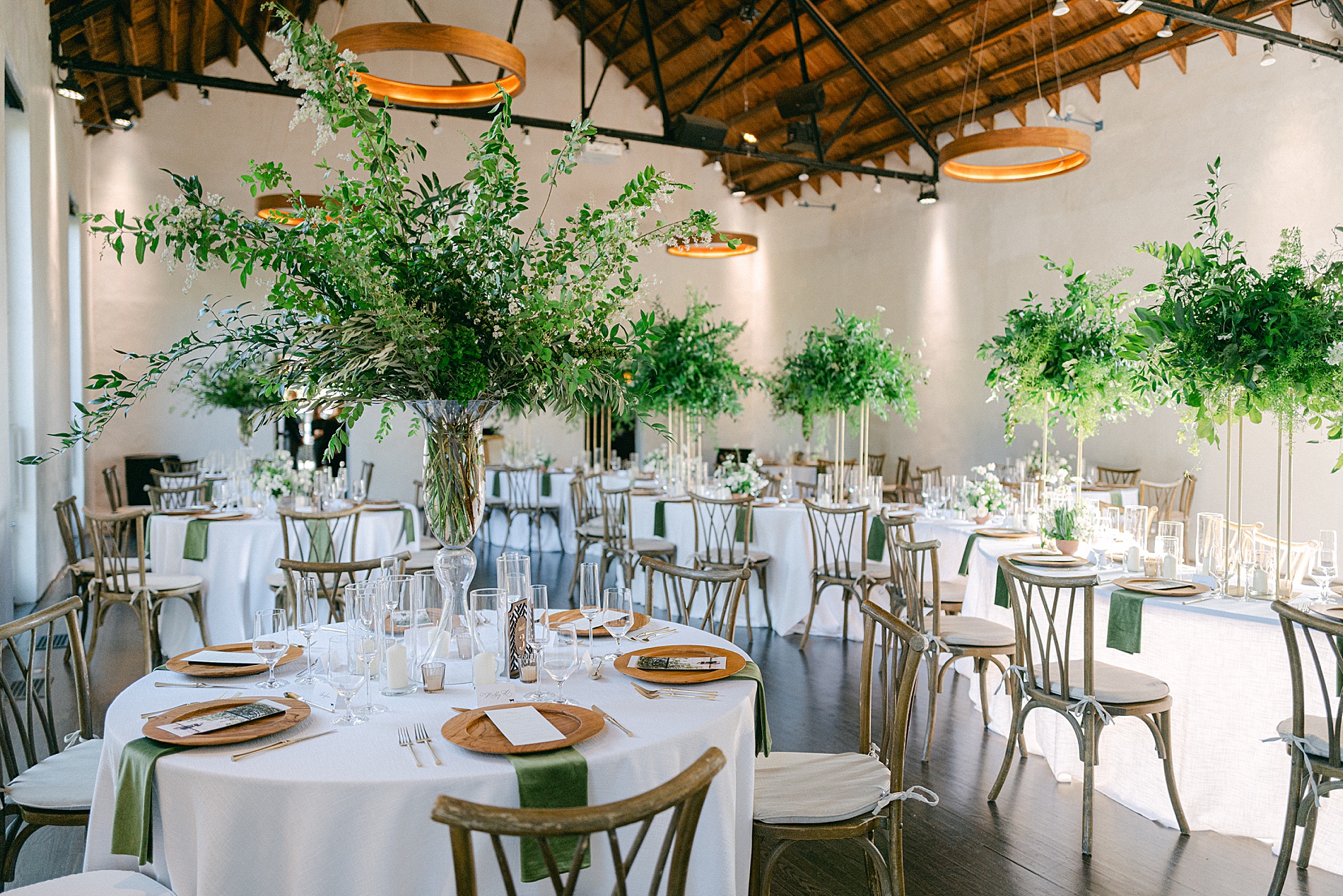Rehearsal dinner details at Ruby Nashville 