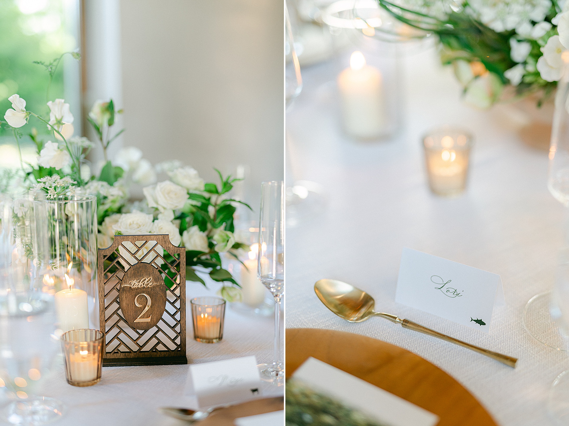 simple yet elegant rehearsal dinner details  